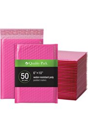 STOREMAX polysight Kabarcık Postalar, 15,5 x 22,5 cm, Pembe Poli Postalar, Dolgulu Zarflar, Nakliye Zarfları,