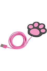 STOREMAX snShop Pati Şeklinde USB Bardak Isıtıcı, Bardak Altı Isıtıcı, Şirin ve Pratik Tasarım, Su