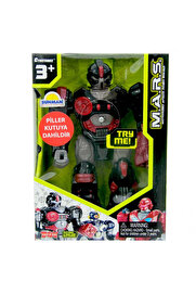 gizmurstore Sunman M.A.R.S. Işıklı Yürüyen Robot - S00005767 - 1 Adet Stokta Olan Gönderilir