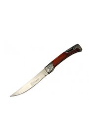 evimdeyokyok A 3165 A Kamp Çakı 24 cm - Ahşap; Metal Saplı