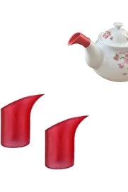 STOREMAX flashtrend Damlatmaz Aparat, Sızdırmaz Ağızlık, 2'li Set, Çok Renkli, Gıdaya Uygun Silikon modacatch
