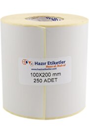 STOREMAX ynsShoping etiketler, hazır al hızlı al Eko Etiket 100mm x 200mm Ruloda 250 Adet 40mm Çapında Direk