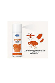 Bi̇yopet Aerosol (Köpek) 150 Ml Köpek Yaşam Alanı Bi̇t, Pi̇re Ve Kene Haşere Spreyi̇