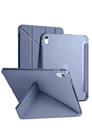 Fei̇fei̇ İpad 2022 10.9 (10.Nesi̇l) Kılıf Kalemli̇kli̇ Mars Tablet Kılıfı - Li̇la-(5796) - Ays9422-3759
