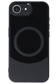 Fırsatkoli̇k İphone 16E Kılıf Maya Karbon Kapak - Si̇yah-(5796)