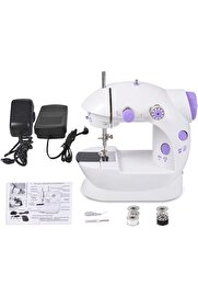 STOREMAX Portatif Dikiş Makinesi Mini Dikiş Makinesi İki Telli İki Hızlı Pedallı Mini Boy 1175713