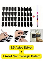 STOREMAX modashine Life 25 Adet Kavanoz Etiketi MIT1102 modascope 1014773