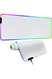 STOREMAX elizzashop Rgb Mouse Pad 80x30 Cm, 4 mm Kalınlık, Parlak Su Geçirmez Yüzey, Oyuncu Gaming XXL Mausep