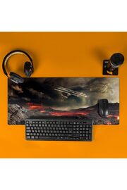 STOREMAX modashine Fantastik Görsel Baskılı 70X30 Büyük Boy Mousepad - Mouse Pad - Fare Altlığı modascope 101