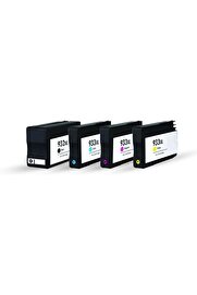 STOREMAX Kartuş Hp Uyumlu Muadil Kartuşlar, 1 Takim (4 Adet) Bk Hp 932Xl/933Xl Uyumlu Kartuşlar -