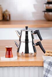 STOREMAX modashine Verona İndüksiyon Tabanlı Midi Çaydanlık Takımı modascope 1014773