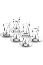 STOREMAX modashine Sedna 18 Parça Çelik Çay Seti modascope 1014773