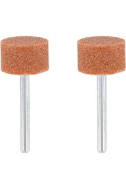 STOREMAX 8193 Alüminyum Oksit Taşlama Taşı, En Büyük Çaplı, Silindirik Biçimli, 15,9 mm, 2'li 1175713