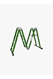 STOREMAX modashine ENDÜSTRİ 4 * 4 Çok Amaçlı Akrobat Merdiven - Yeşil modascope 1014773
