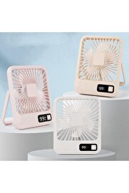 STOREMAX modashine Şarjlı Taşınabilir Sessiz Masa, 1 Adet, 180° Ayarlanabilir, 5 Hız, LED Göstergeli, Type-C