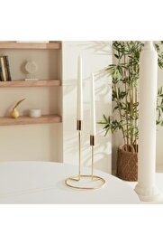 STOREMAX 2'li Şamdan Mum 24 cm 1014773