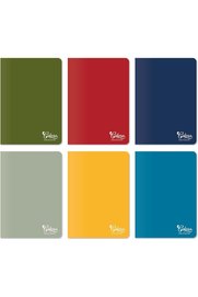 STOREMAX Ofis Serisi, A4 60 Yaprak Çizgili Karton Kapaklı Defter 6'lı Paket, Renkli 1014773