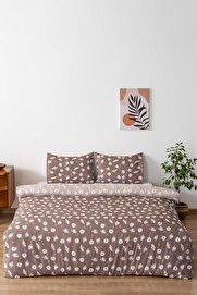 STOREMAX Kahve Çift Kişilik Nevresim Takımı Pamuklu 1014773