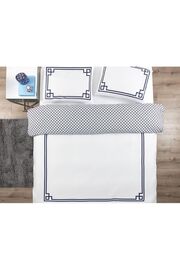 STOREMAX Coco Alher Çift Kişilik Nevresim Takımı - Lacivert 1014773