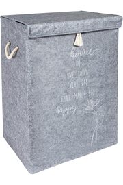 STOREMAX Çamaşır Sepeti Kirli Çamaşır Torbası Çamaşır Sepet Keçe Kapaklı Çok Amaçlı Kutu Sepet Oyuncak Saklam