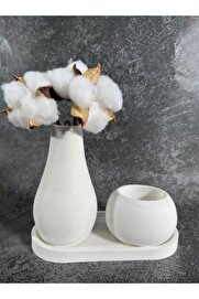 STOREMAX Sanat Seti (Tepsi oval mumluk) 1014773