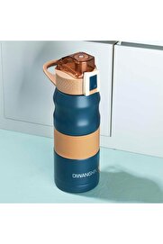 STOREMAX 1393-2 Paslanmaz Çelik Sızdırmaz Çift Katmanlı Yalıtımlı Çay Kahve Termosu Lacivert 350 ml 1014773
