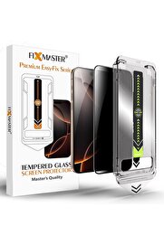 STOREMAX 16 Pro ile Uyumlu Hayalet (Privacy) Temperli Cam, Fix Kurulum Serisi Yüksek Kaliteli Ekran 1014773