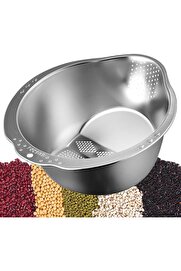 STOREMAX modashine Çok Amaçlı Pirinç Meyve Makarna Süzgeci Paslanmaz 304 Çelik modascope 1014773
