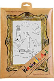 STOREMAX modashine Çocuk Mat -Washable Art - Deniz modascope 1014773