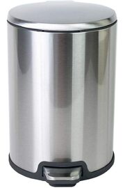 STOREMAX modashine Cigo Pedalli Çöp Kovasi 12Lt Beyaz Iç Kisim Siyah modascope 1014773