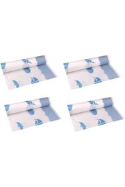 STOREMAX modashine 4 Adet Denzici Desenli Kağıt Masa Örtüsü (64 Masalık) modascope 1014773