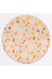 STOREMAX modashine - Happy Face Dinner Plates - Mutlu Yüzler Tabaklar (x8) modascope 1014773