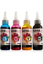 STOREMAX modashine Epson Süblimasyon Mürekkepler, 4 Renk Süblimasyon-Transfer Baskı Için 100 Gr Mürekkep moda
