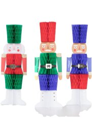 STOREMAX modashine - Nutcracker Decorations - Nutcracker Dekorlar (3'lü) modascope 1014773