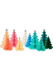 STOREMAX modashine - Decorations - Renkli Orman Petekli Dekorlar - 10'lu modascope 1014773