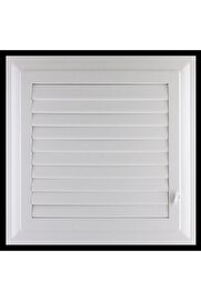 STOREMAX modashine Menfez Wc Tuvalet Havalandırma Plastik Panjur Beyaz 35x35 CM modascope 1014773