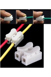 STOREMAX Vidasız Sıra Kablo Klemens Basmalı Tip 2 li 2 pin 20'li Paket 1014773