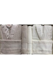 STOREMAX Elissa Krem-Bej Aile Bornoz Seti 1014773