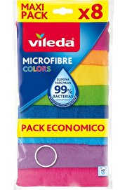 STOREMAX Mikrofiber Bez, Çok renkli, 8 Parça 1014773