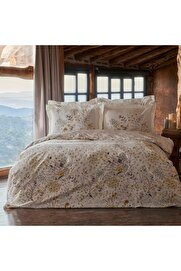 STOREMAX Lussi Sarı%100 Pamuk Çift Kişilik Nevresim Takımı 1014773