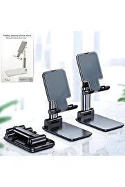 STOREMAX elizzashop Ayarlanabilir Portatif Telefon ve Tablet Standı – Masaüstü Katlanabilir Tutucu, Tüm Akıll