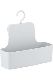 STOREMAX mrtshoppng Askılı Duş Sepeti Barselona Beyaz Duş Rafı, Duvar Sepeti, Kesinlikle Kırılmaz Beyaz mrtsh