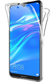 STOREMAX Y7 2019 Kılıf 6 tarafı tam full koruma 360 Clear Soft Şeffaf 1014773