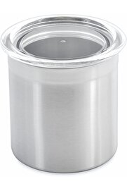 STOREMAX kapaklı saklama kabı, paslanmaz çelik, metal, paslanmaz çelik, metal, 10 x 10 x 11 cm 1014773