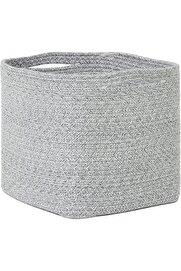 STOREMAX Textile Gri Kırçıllı Pamuklu Sepet 30 x 30 x 30 cm 1014773