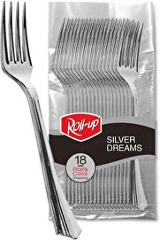 STOREMAX Metal Görünümlü Plastik Çatal 18li 1014773