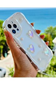 STOREMAX Aksesuar Iphone 12 Ve 12 Pro ile Uyumlu Özel Inci Tasarım 3d Oyuncak Tasarımlı Esnek Silikon Kılıf