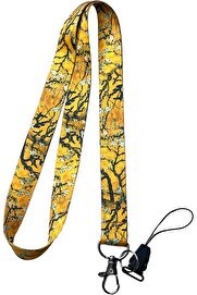 STOREMAX Ağacı Van Gogh Boyun ipi ve Telefon Askısı Lanyard 1014773