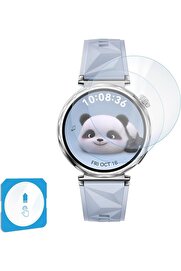STOREMAX Watch GT5 41mm için 2'li Paket (2 Adet) Kolay Kurulum Otomatik Hizalama Aparatlı Şeffaf 9H Sert