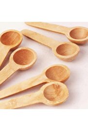 STOREMAX Kitchen 6'lı Ahşap - Ölçek Kaşığı - Ahşap Kaşık 7 Cm AHŞAP 1014773